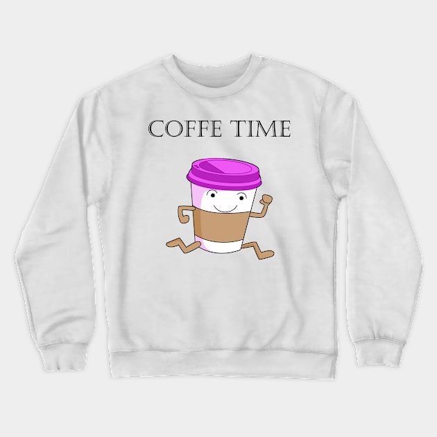 Coffe time Crewneck Sweatshirt by Atinno